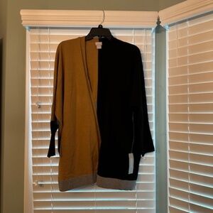 Chicos Tri-color cardigan